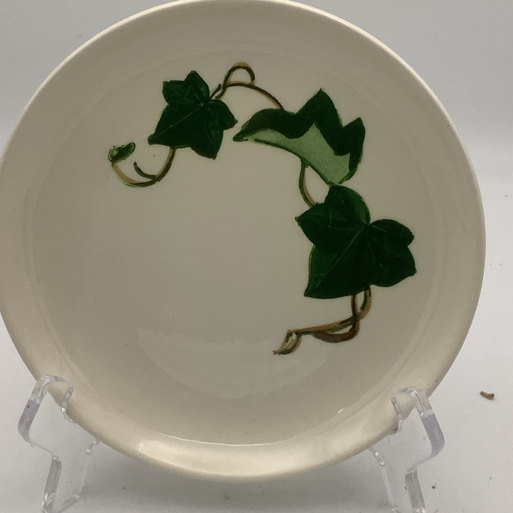 Vintage Metlox California Ivy Hand Painted PoppyTrail Ceramic Plate